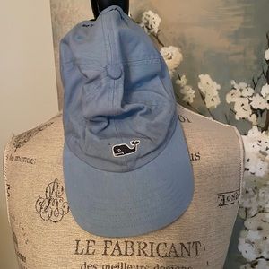 Lightly worn light baby blue vineyard vines baseball hat